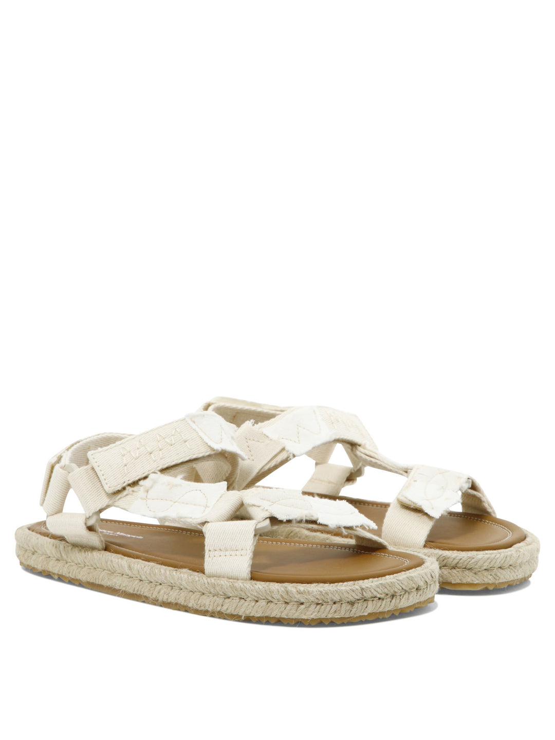 Threadbare Sandals White