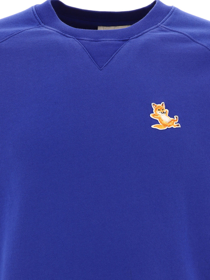 Chillax Fox Sweatshirts Blue