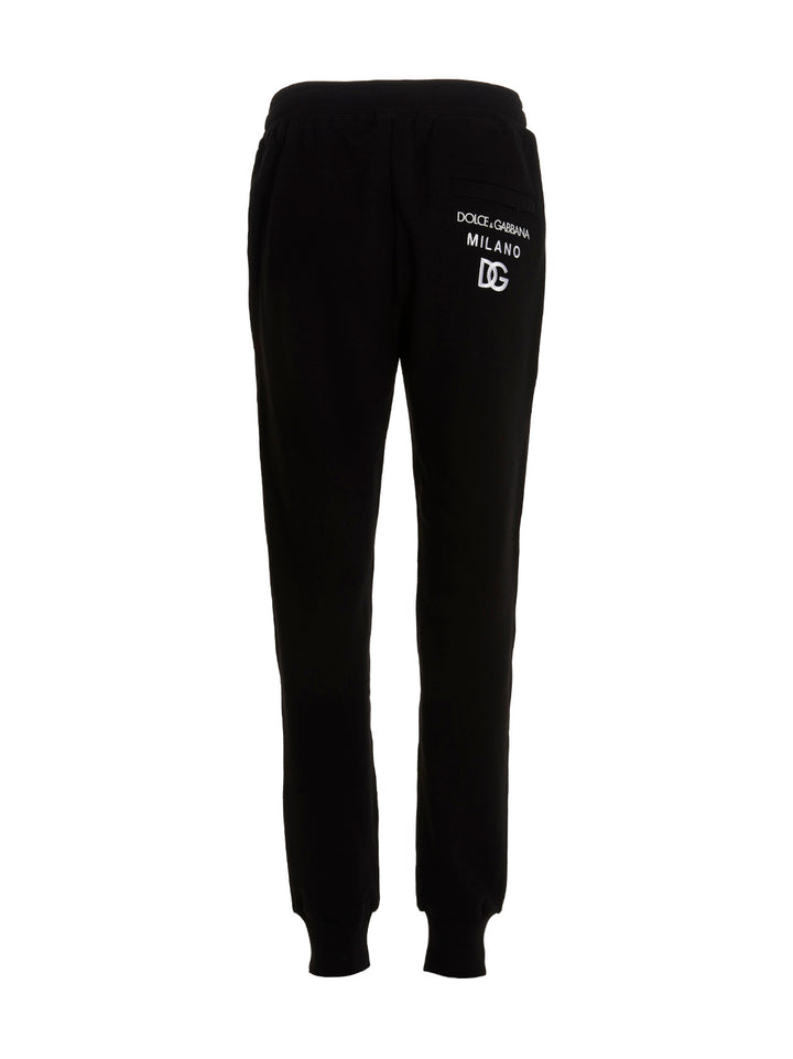Dolce & Gabbana Dg Essential Pants - Black | 7a5c8d761ba0a34018d0bf4bdd7e0e81680b56b6