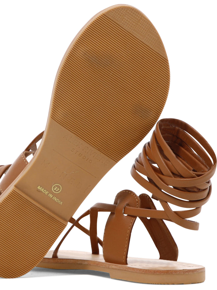 Alex RivièRe Studio X Mnb Sandals Brown