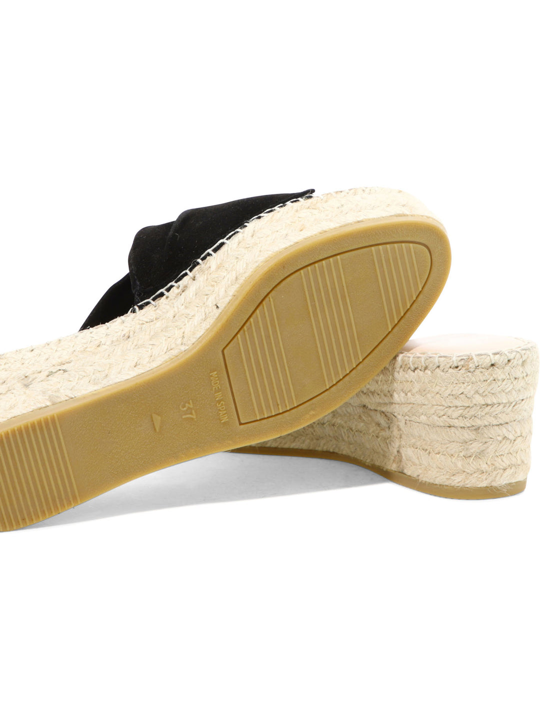 Hamptons Knot Espadrilles Black