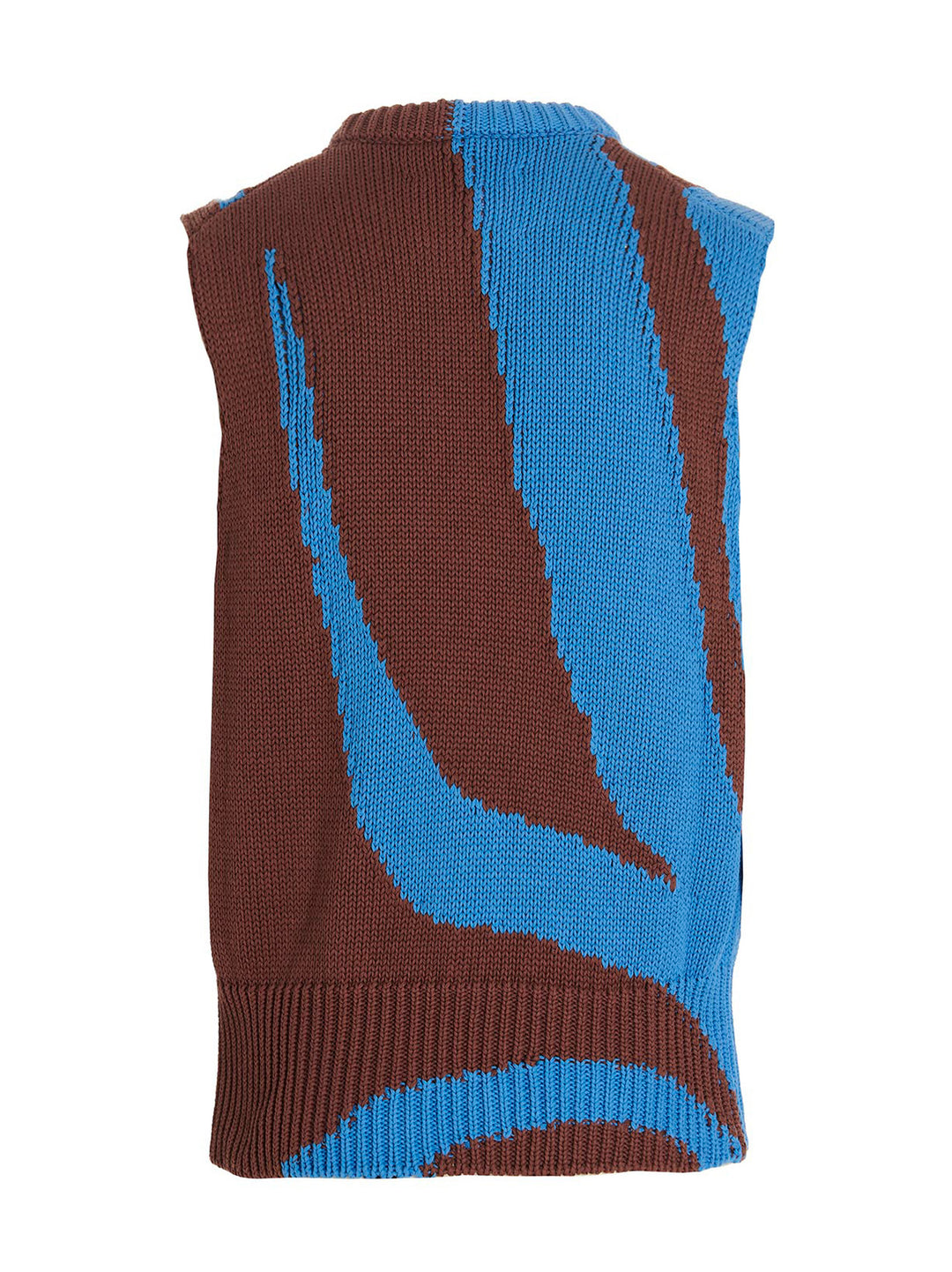 Jil Sander Colorblock Vest Gilet - Multicolor | 433a00ee041ea4bed8db0ff380bd7402ebf40172