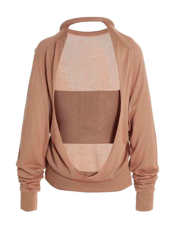 Ramael Cut Out Insert Top Sweater Sweaters and Cardigans - Beige | 4c5d2224fbf3e2d6a593de37d9c54875740e011f