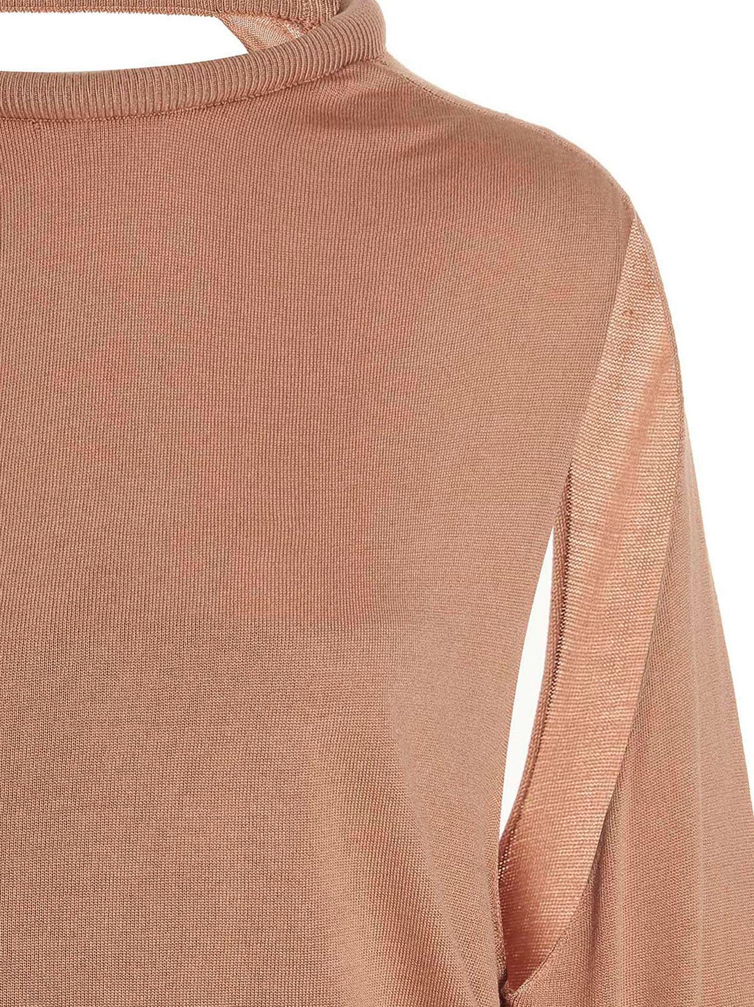 Ramael Cut Out Insert Top Sweater Sweaters and Cardigans - Beige | adbb5a7315784d3fd959e438aadef4e5a53cf393