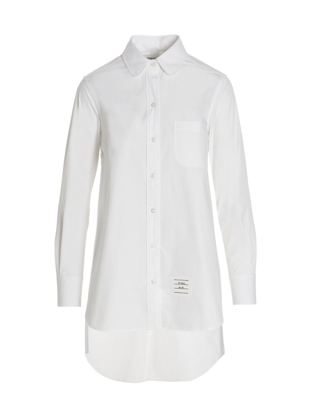 Thom Browne Open Back Shirt and Blouse - White | a4fbf8d3f22b922fd8aff6de56420592ecde8932