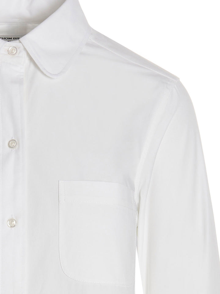 Thom Browne Open Back Shirt and Blouse - White | 4ff4d23af3b74a07961bb5ff07357520c085523d