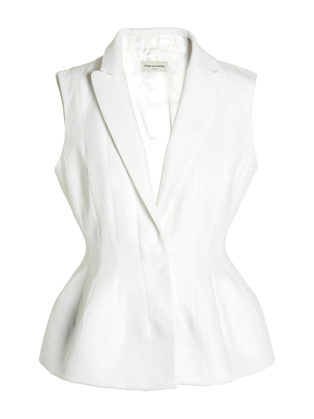 Bilas' Vest Gilet White