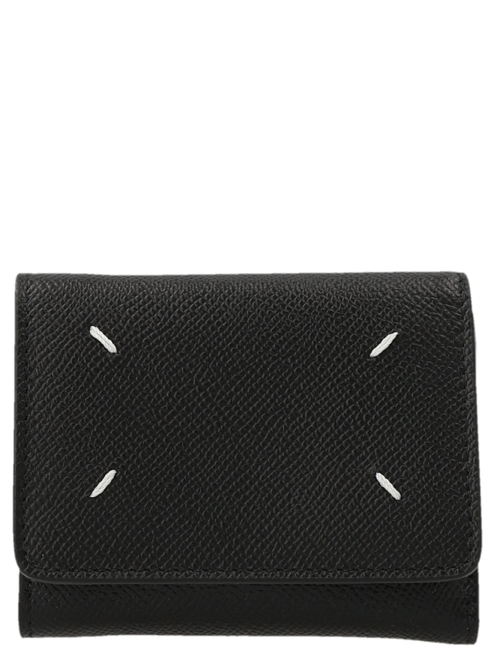 Maison Margiela Stitching Wallets and Card Holders - Black | d3b3c6a0669e43dfe86f0c94a15680af5aaa354d