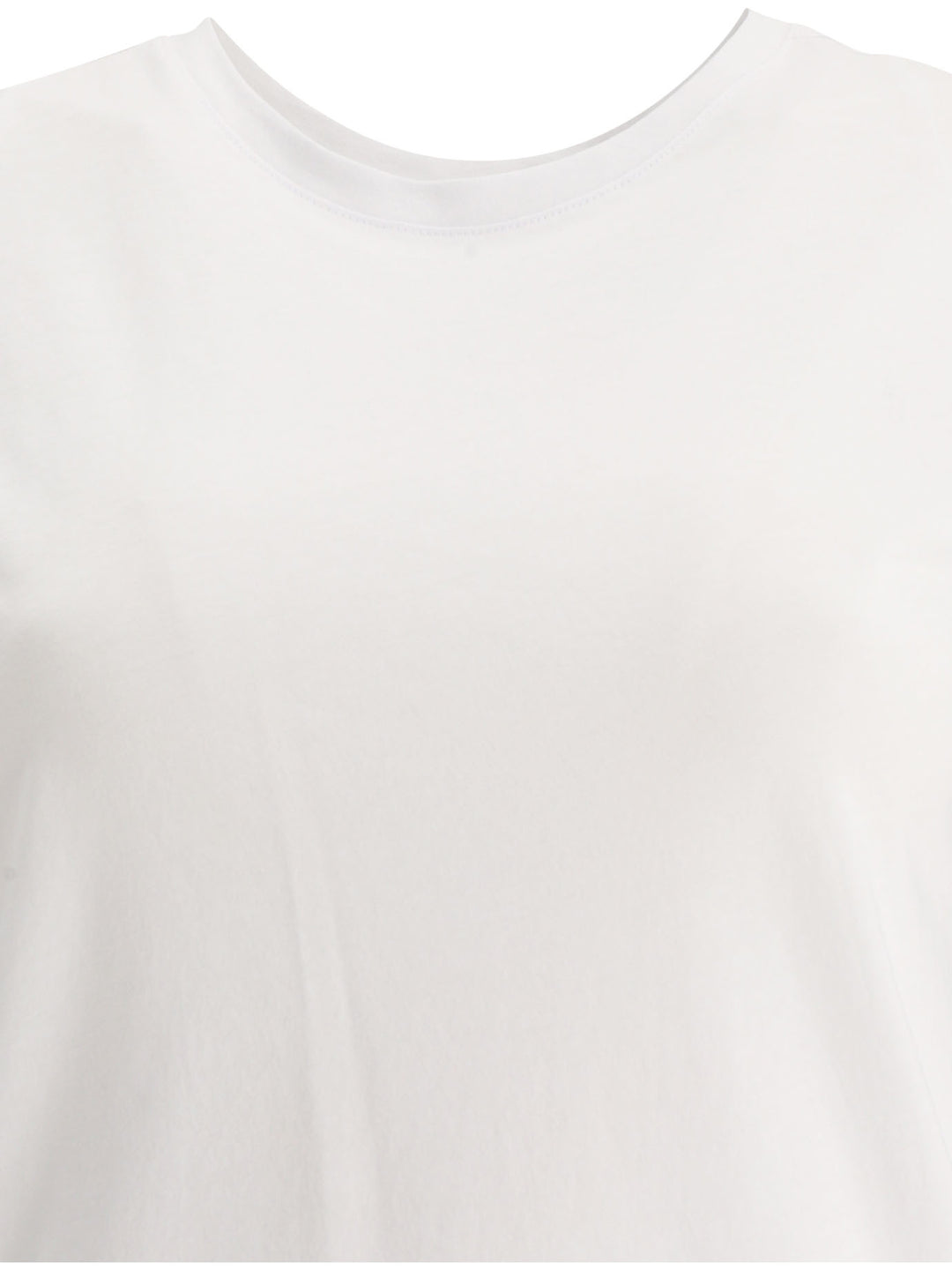 Le Mid Rise Muscle T-Shirts White