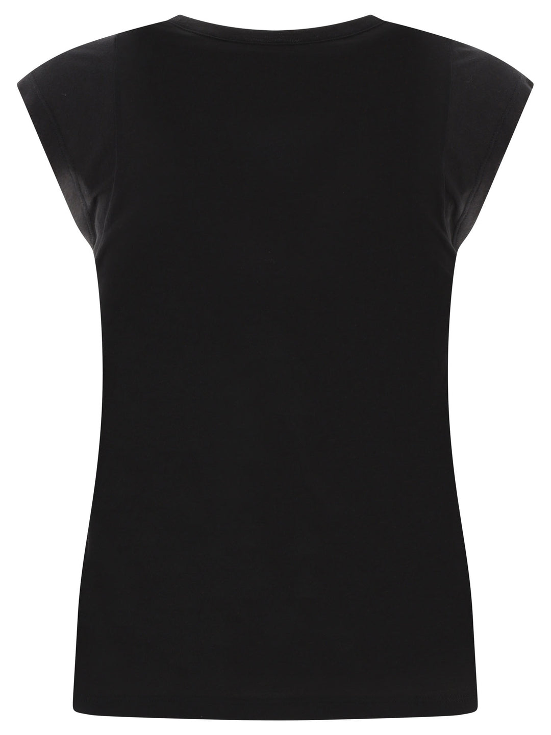 Le Mid Rise Muscle T-Shirts Black