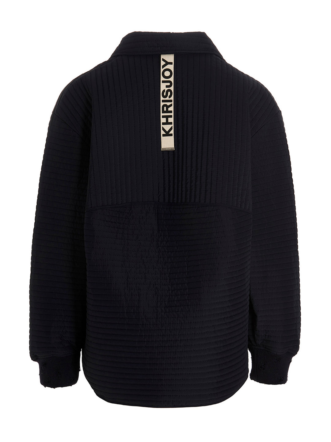 Khrisjoy Chore Quilted Stripes Casual Jackets and Parka - Blue | be78b484d82da9026b209fa85b36b3cae517eda5