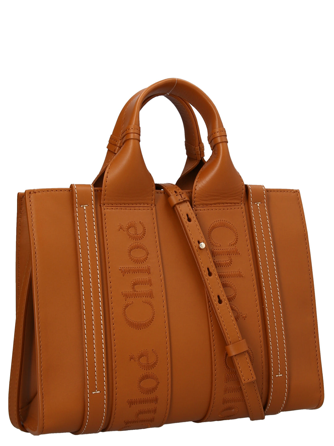 Woody Tote Bag Brown