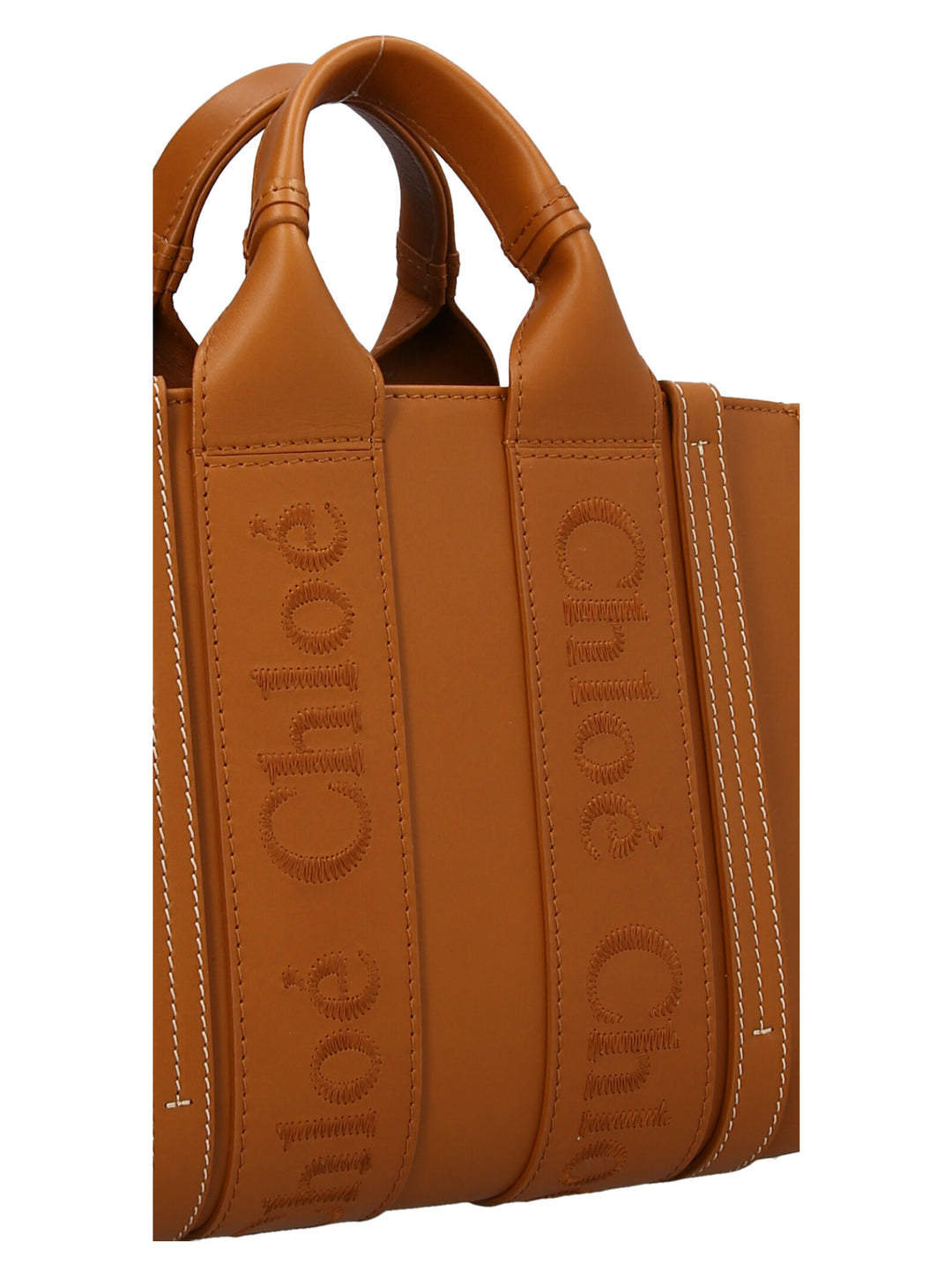 Woody Tote Bag Brown