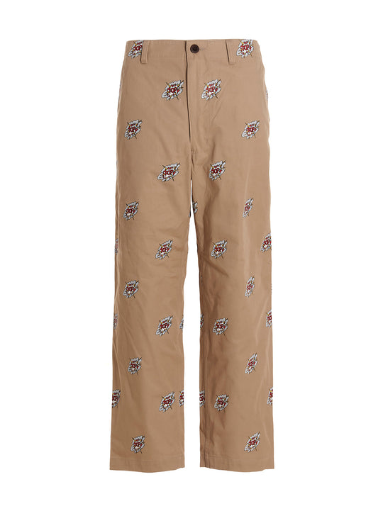 Pop Roy Lichtenstein Pants Beige