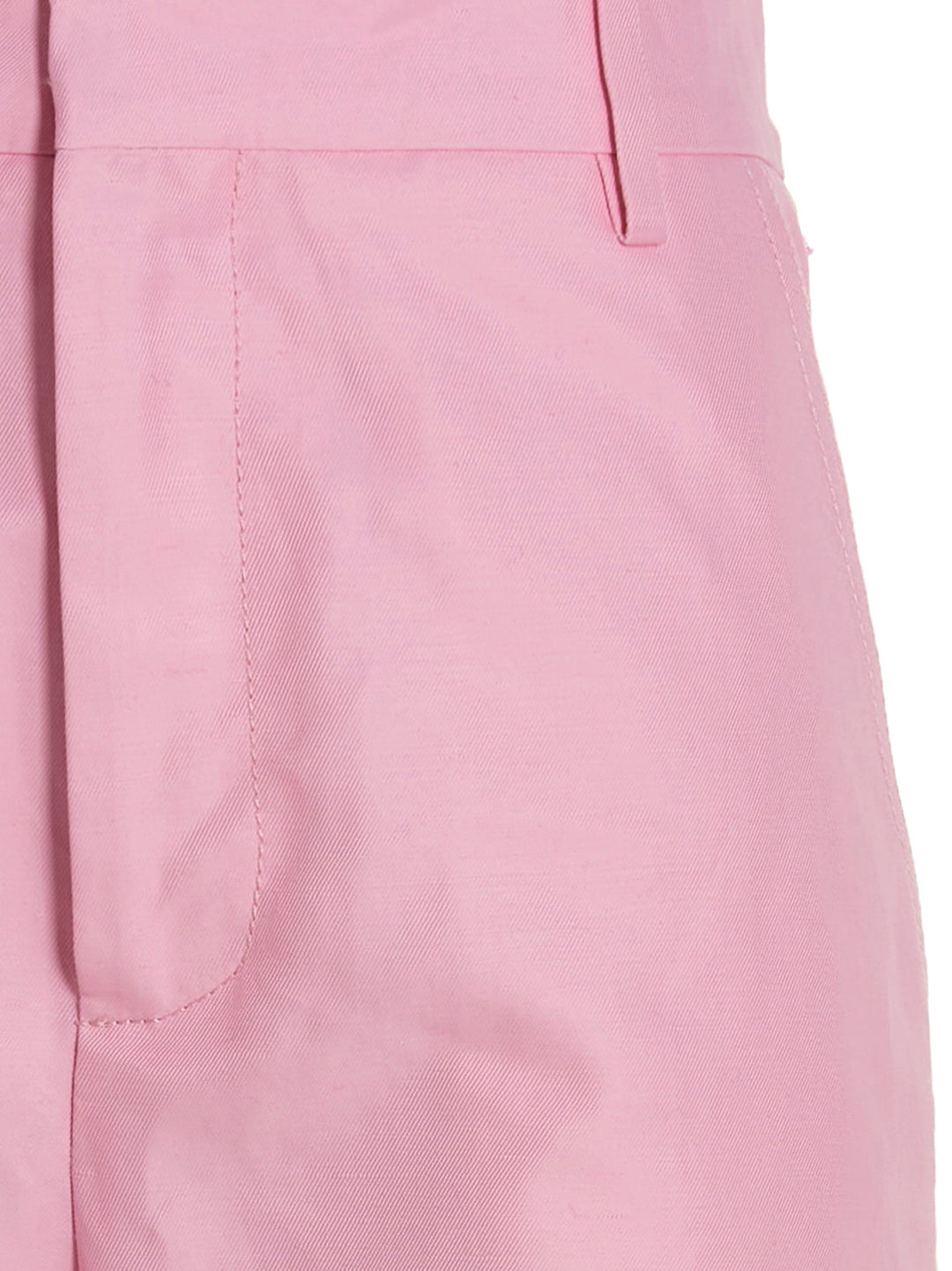 Marni Logo Embroidery Pants - Pink | 910abacbf2b5cb5e0155f5b668b02aa24b6acbfb