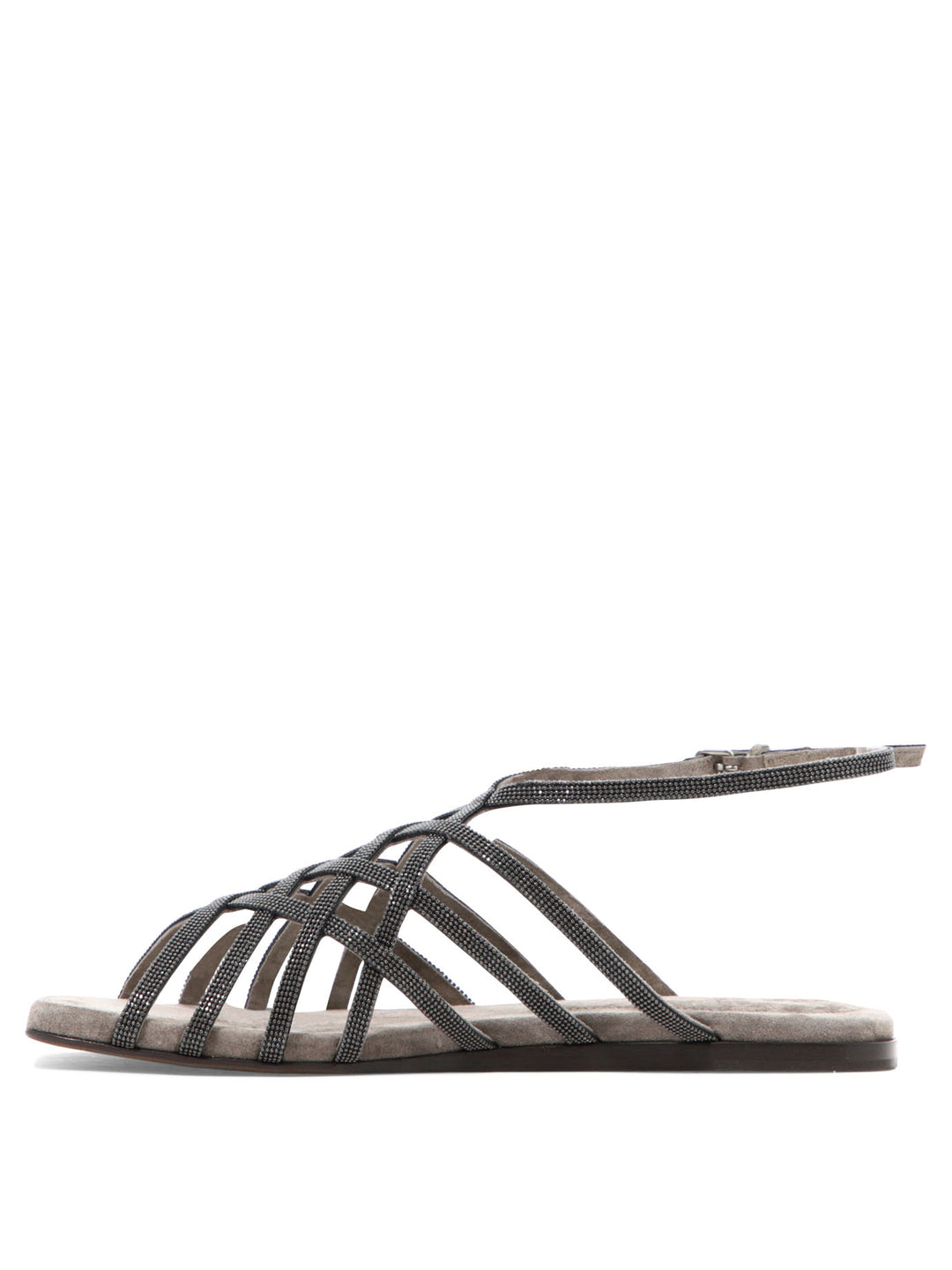 Precious Net Sandals Grey