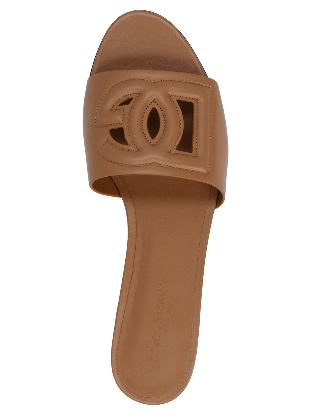 Dolce & Gabbana Dg Millennials Sandals - Brown | 20c36aac57ac916f418127af26a5f67ae20933c5