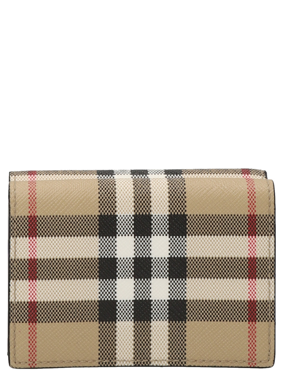 Vintage Check Wallets, Card Holders Beige