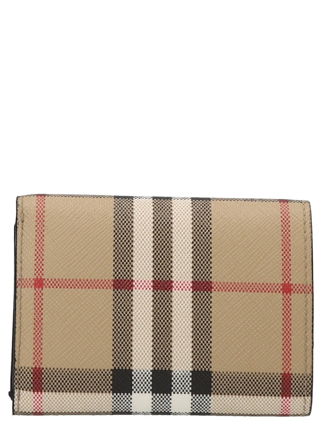 Vintage Check Wallets, Card Holders Beige