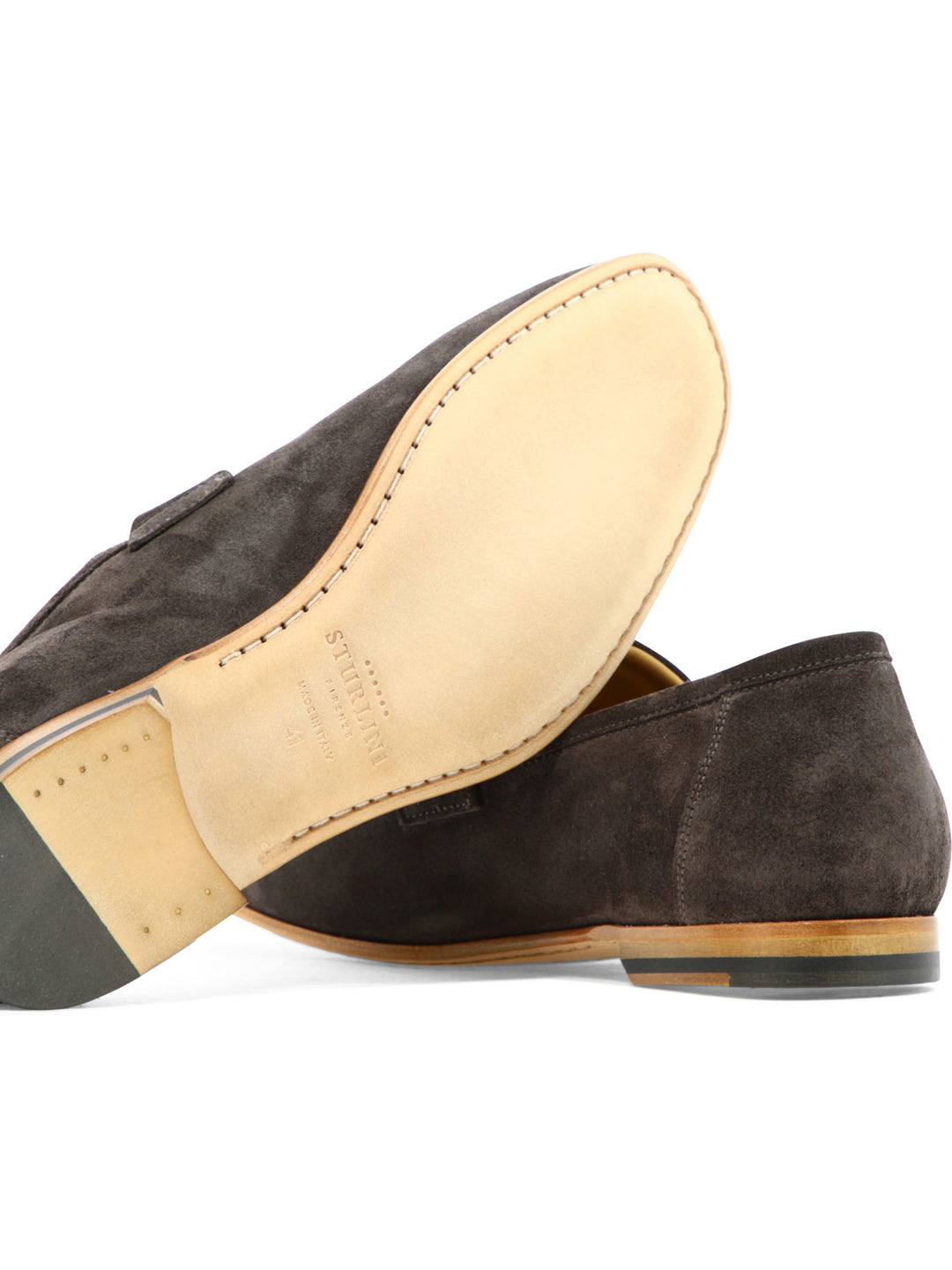 Suede Loafers Loafers & Slippers Brown