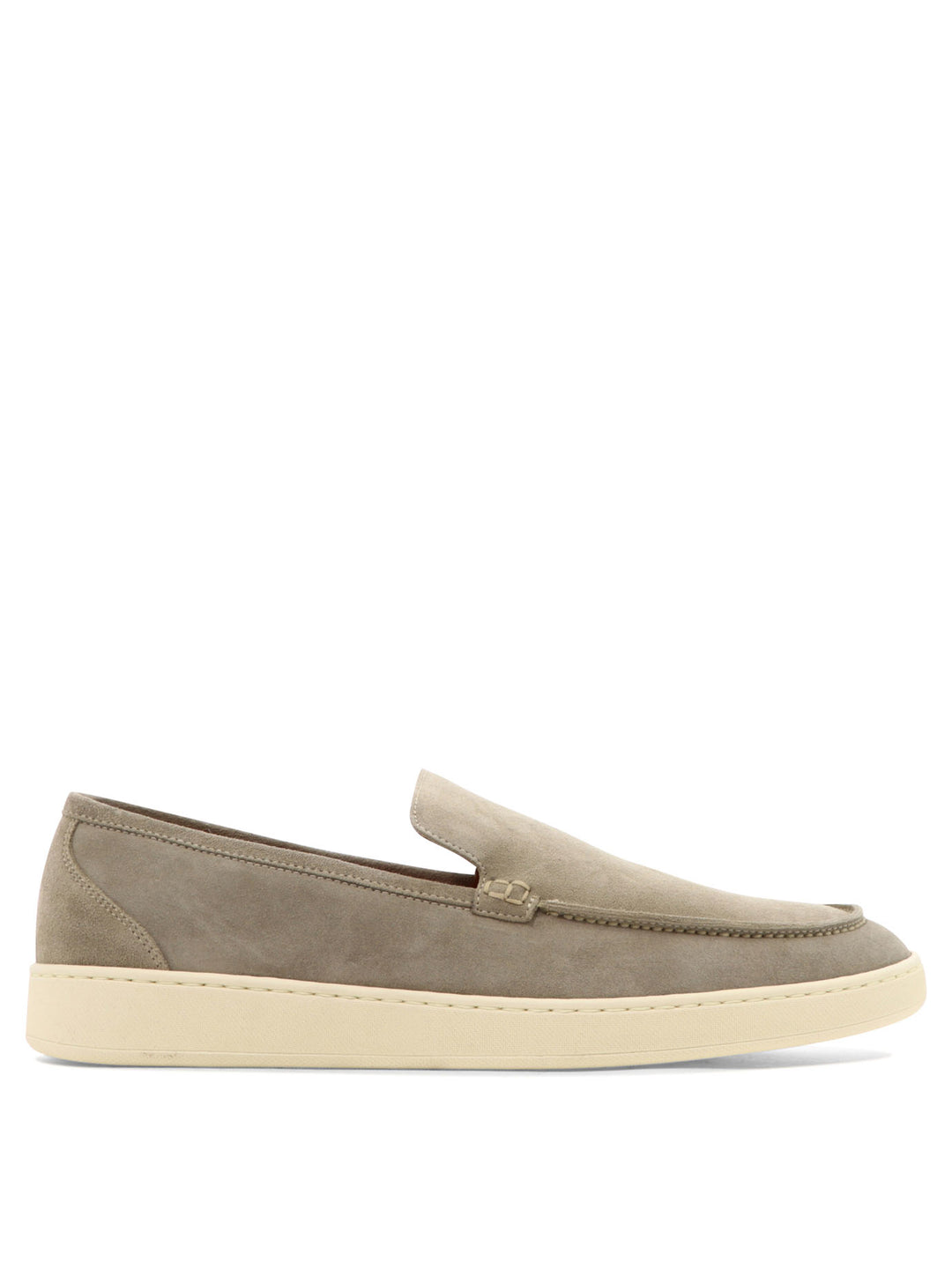 Suede Slip-Ons Sneakers & Slip-On Beige