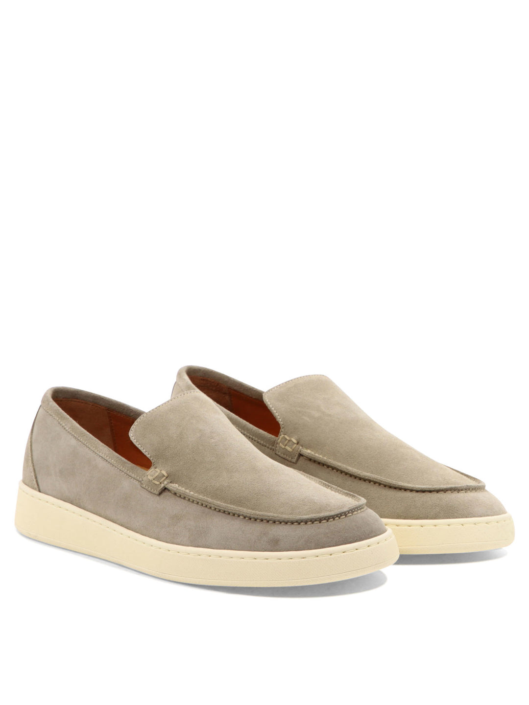 Suede Slip-Ons Sneakers & Slip-On Beige