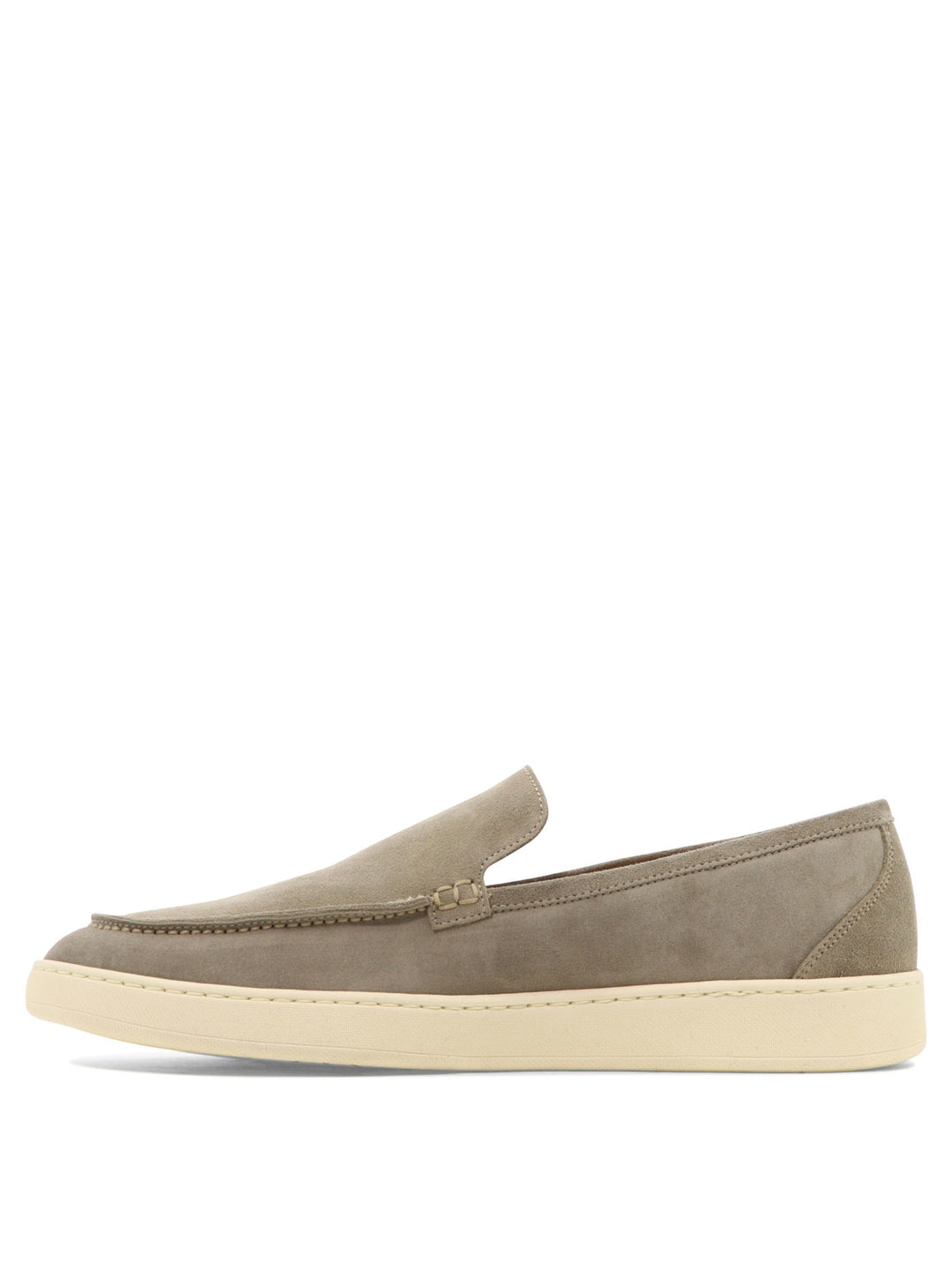 Suede Slip-Ons Sneakers & Slip-On Beige