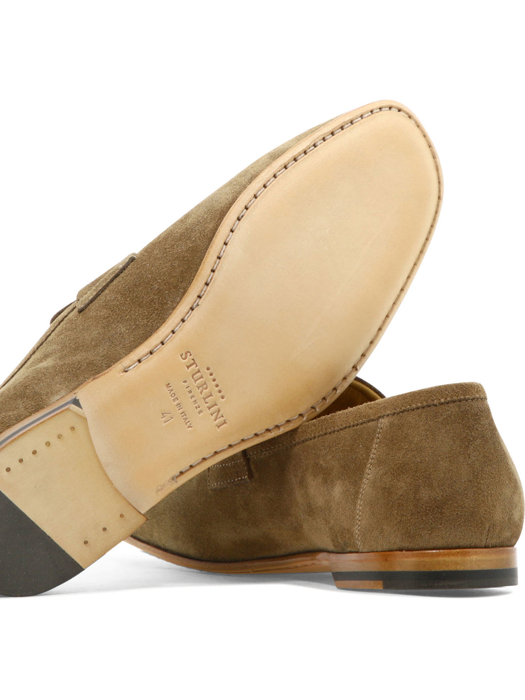 Suede Loafers Loafers & Slippers Brown