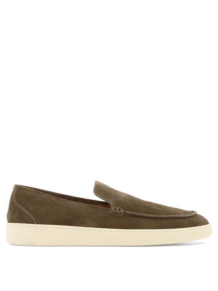 Suede Slip-Ons Sneakers & Slip-On Green