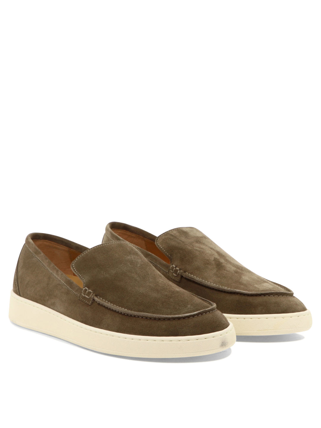 Suede Slip-Ons Sneakers & Slip-On Green