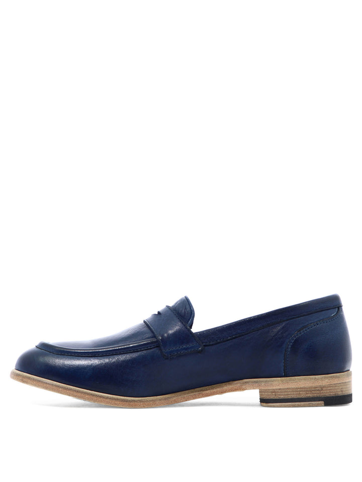 Classic Leather Loafers Loafers & Slippers Blue