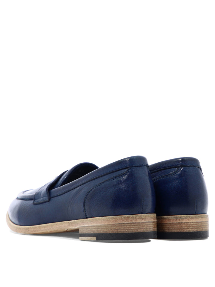 Classic Leather Loafers Loafers & Slippers Blue