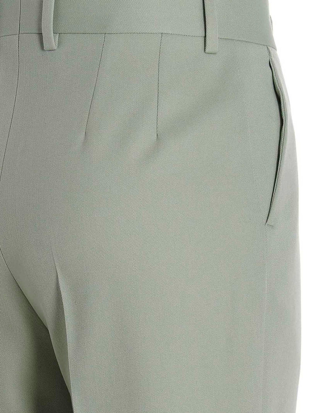 Lanvin Flared Tailored Pants - Green | 93dc3d3a4cab23c8ffcac7709dbca69ab834a890