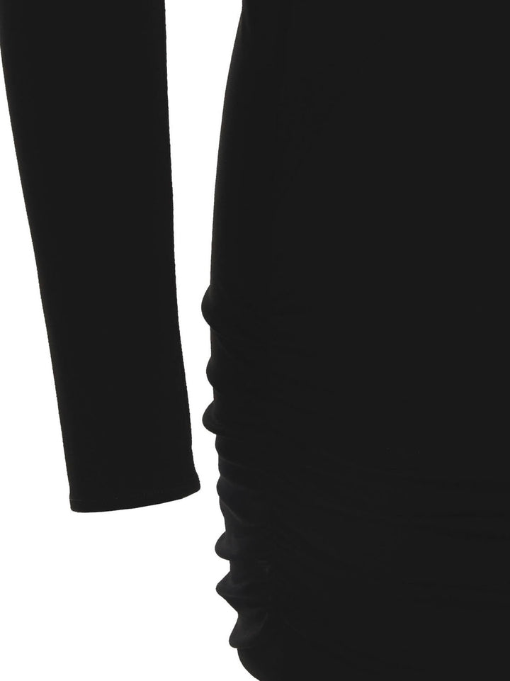 Versace Cut Out Jersey Dress Dresses - Black | 90d957eb5f22e499f0d305be9890e27226a26f6e