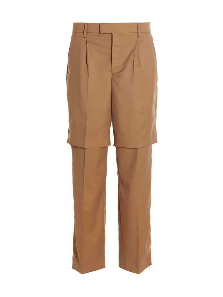 Vtmnts Tailored Pants - Beige | efd5ef1644a22a563ef4fbc383669171f01be0c2