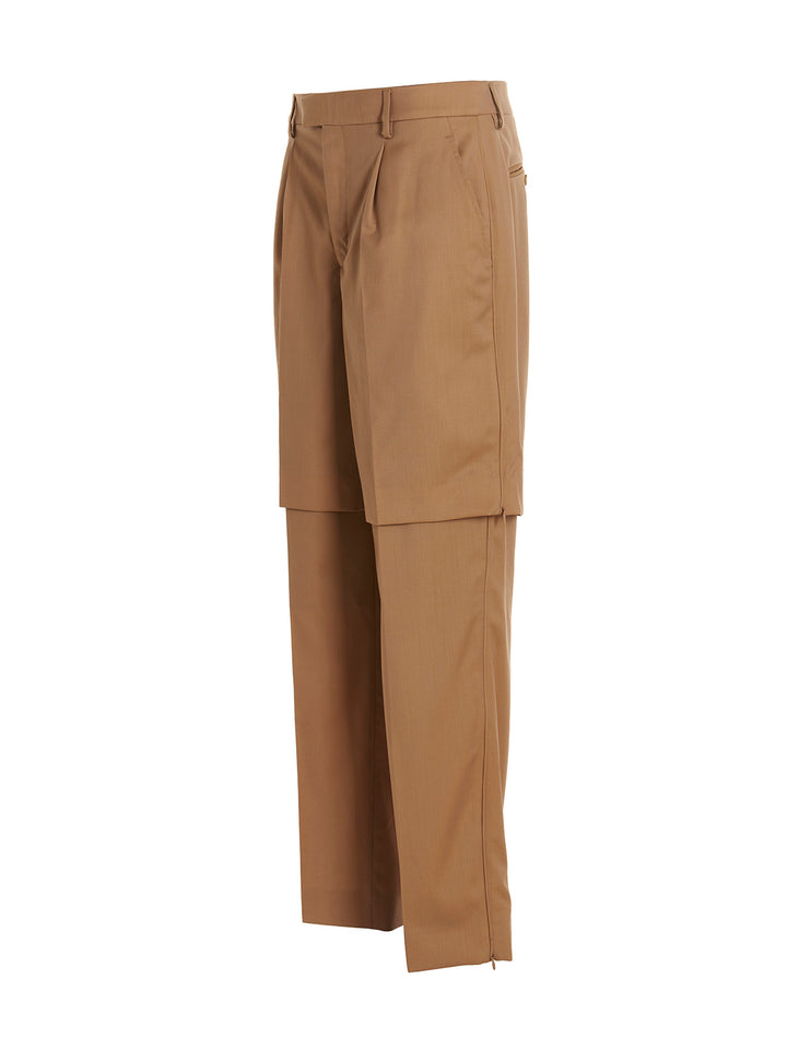 Vtmnts Tailored Pants - Beige | dca78835c45d59442d340ed108757bb93d8d35ed