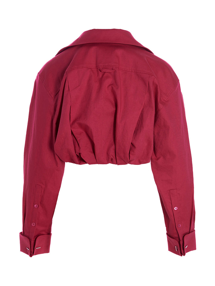 Jacquemus Ma Viscose Shirt and Blouse - Fuchsia | 2daa04ffb18175ba048425ed31a562fb7bc3f61f