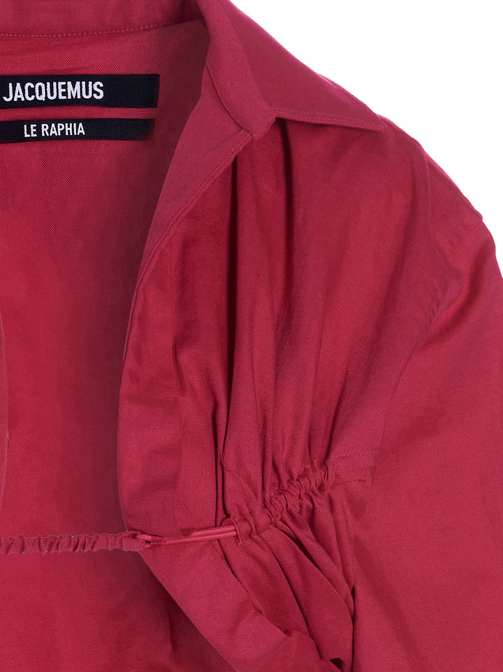 Jacquemus Ma Viscose Shirt and Blouse - Fuchsia | fcedbbf1ed77e740d5074620c5ac7670f39e76dc