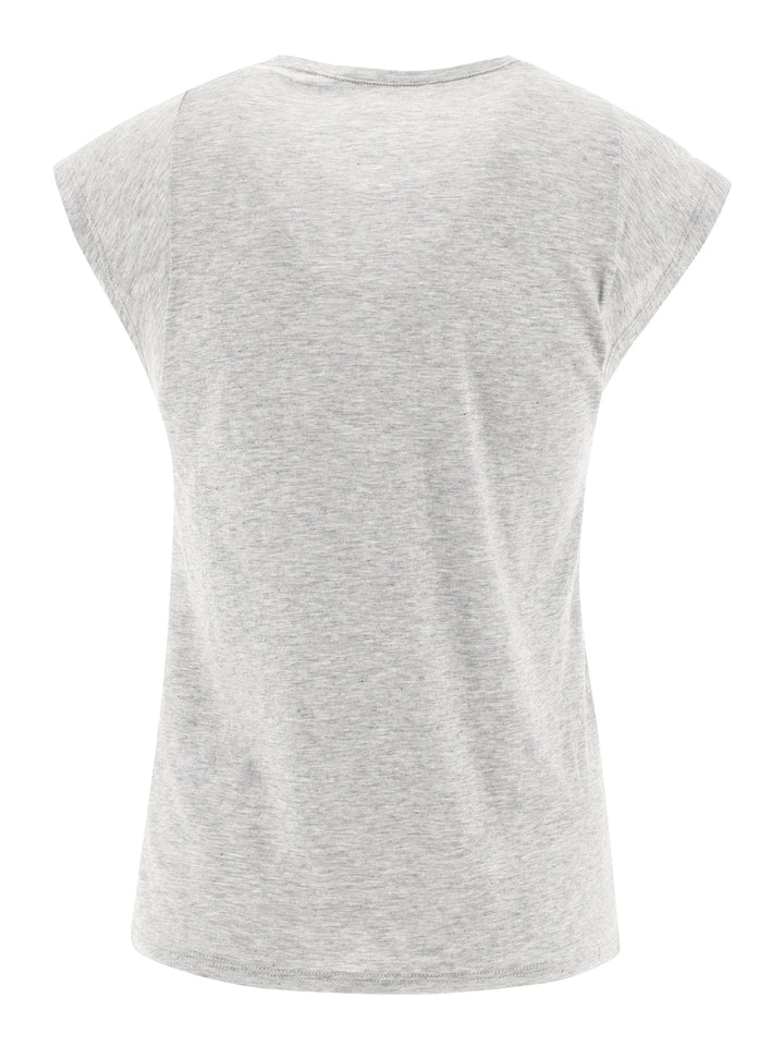 Le Mid Rise Muscle T-Shirts Grey