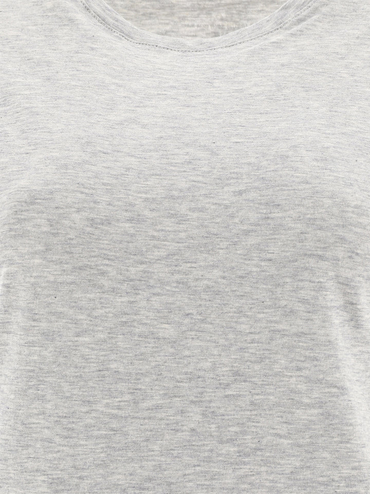 Le Mid Rise Muscle T-Shirts Grey