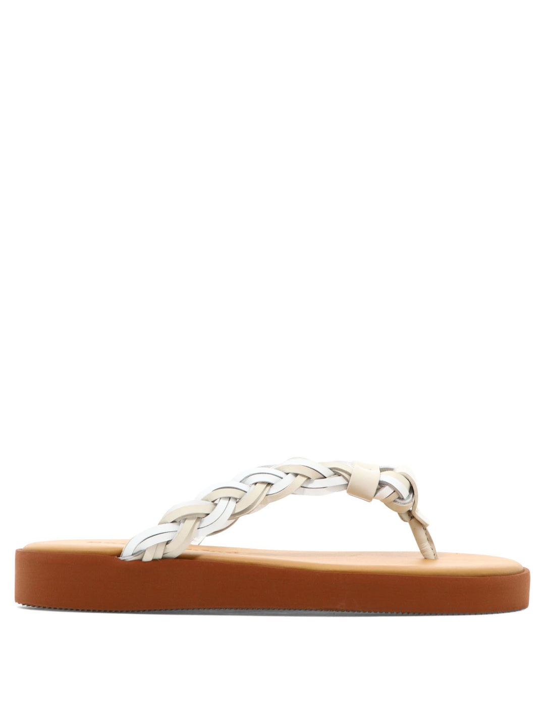 New Gaucho Sandals White