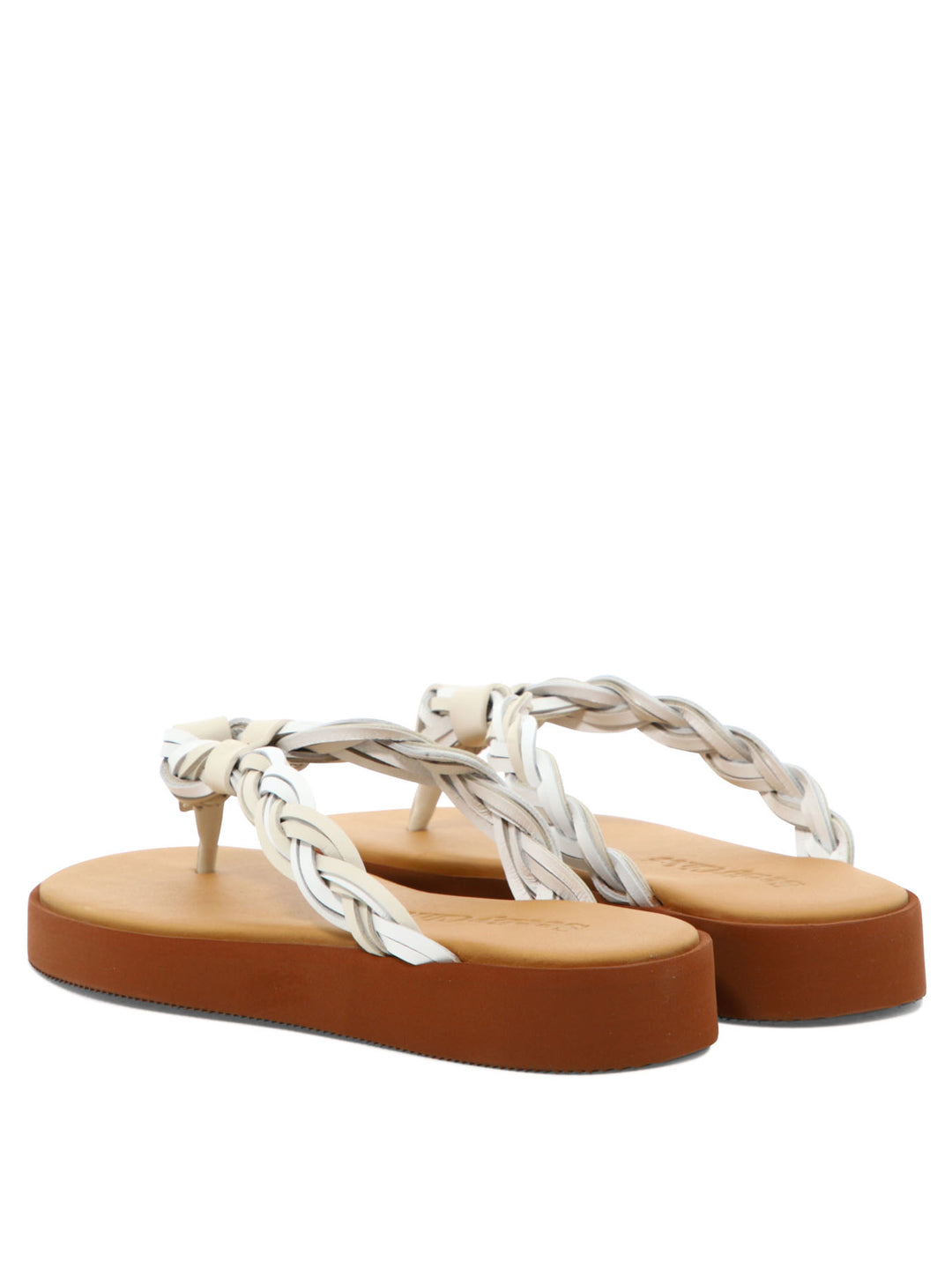 New Gaucho Sandals White