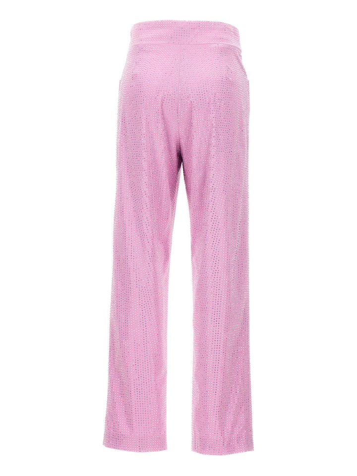 Giuseppe Di Morabito All-Over Crystal Pants - Pink | 03c34cd1d3647b44b8f2391dfe20d471d4a3af19