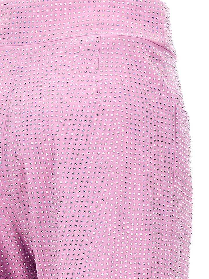 Giuseppe Di Morabito All-Over Crystal Pants - Pink | 63697d2fca47eb5e52387680c54bada5d2581977