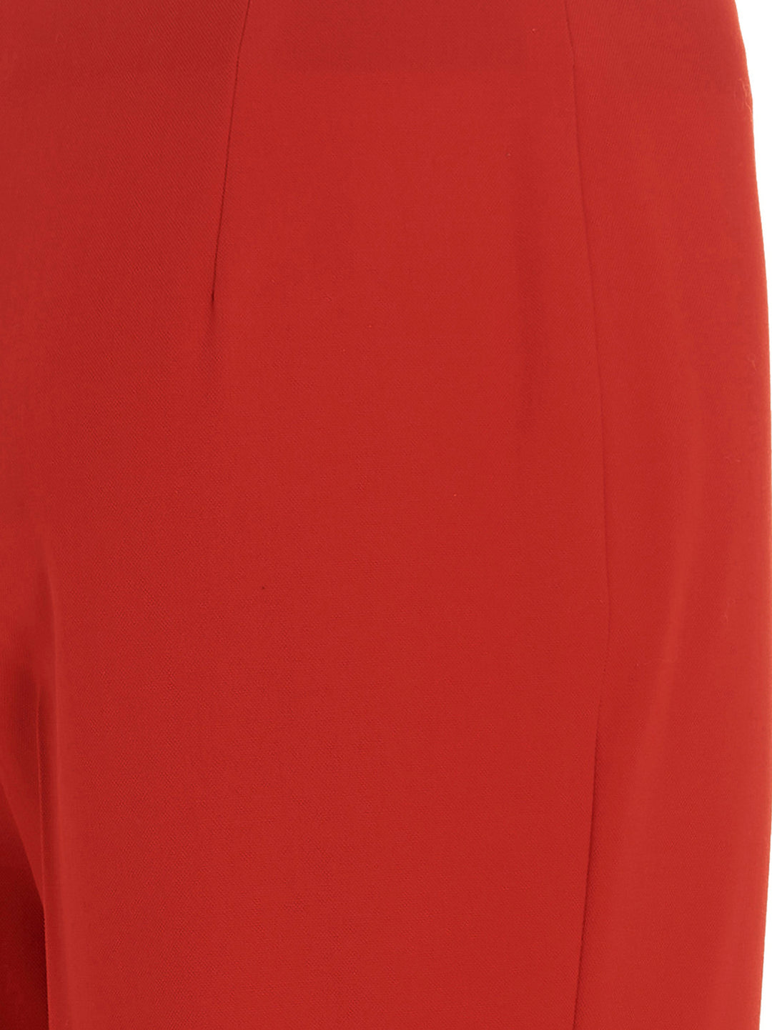 Ferragamo Straight  With Pleat Pants - Red | 6ed0598a5266d9a36ae1d75bfb5915efe4c83c23