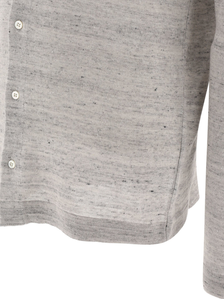 MéLange Polo Shirt Style Polo Shirts Grey