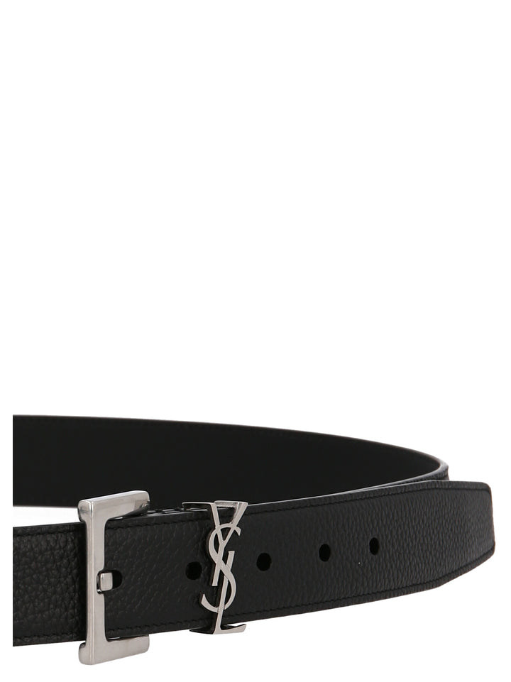 Monogram Belts Black