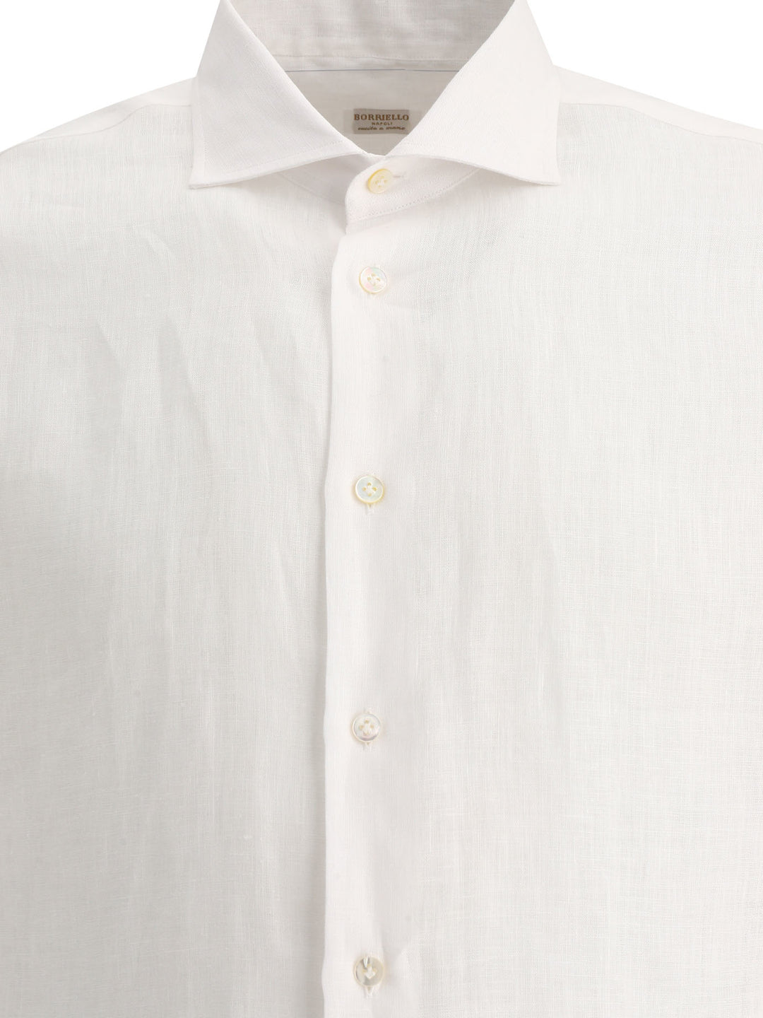 Classic Linen Shirt Shirts White