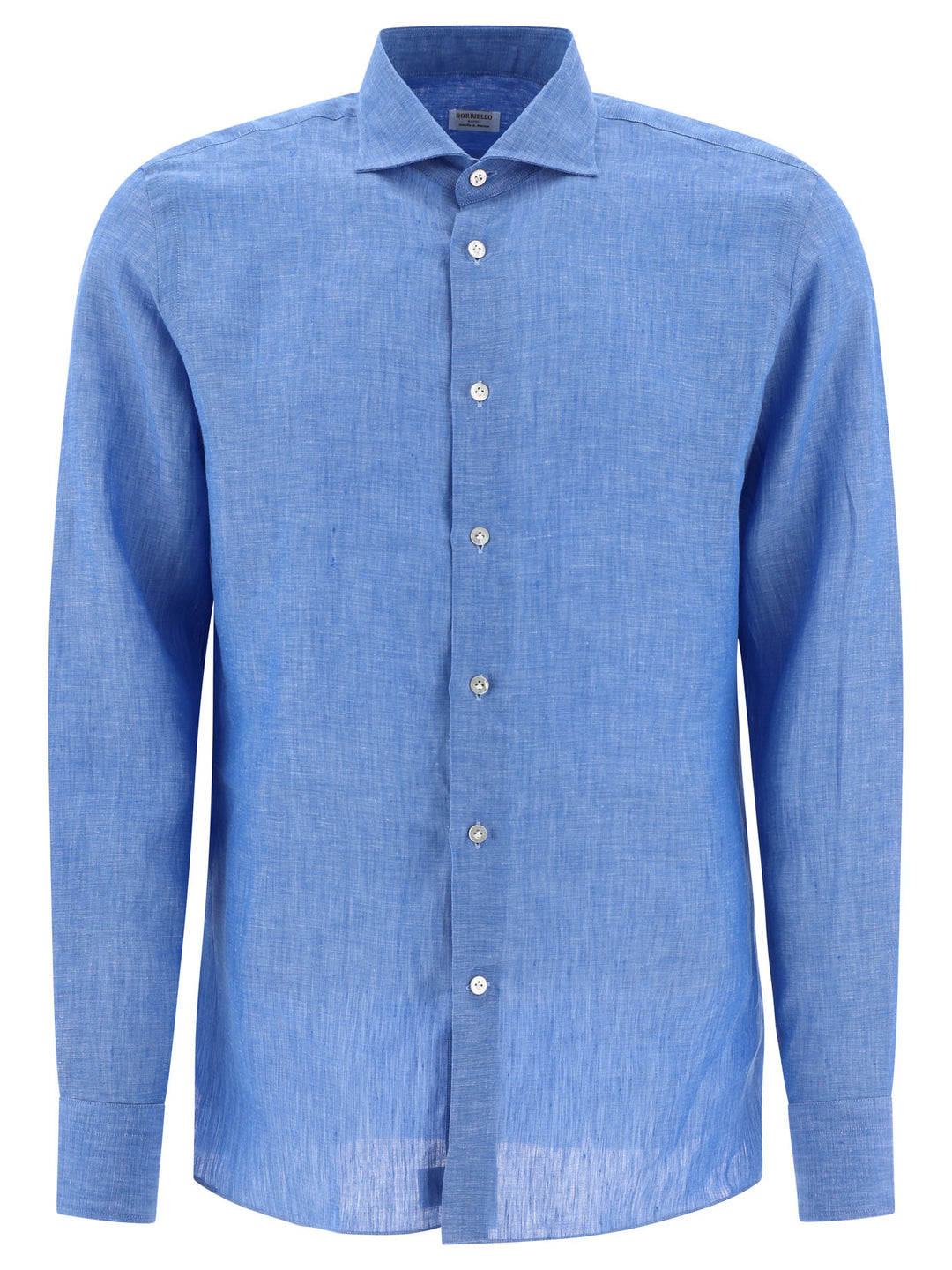 Classic Linen Shirt Shirts Light Blue