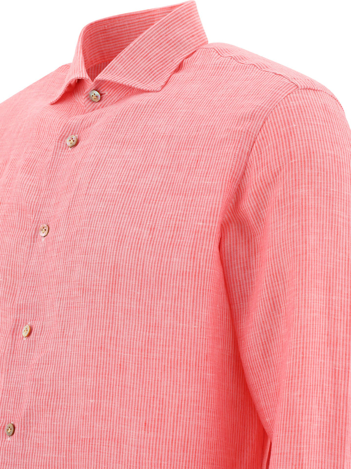 Striped Shirt Shirts Pink